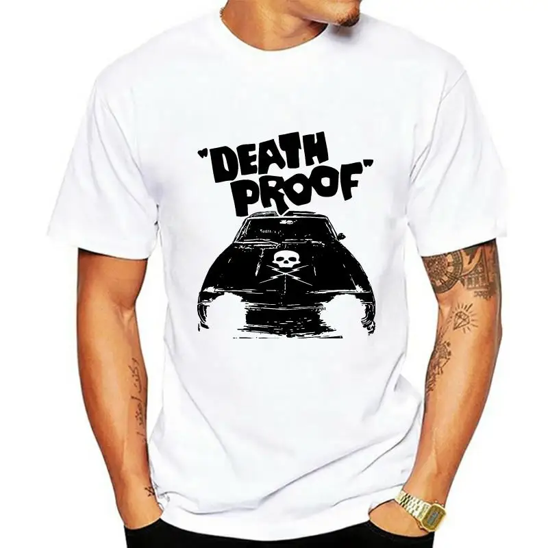 

Постер фильма «Death Proof V1», белая футболка Квентина Тарантино, все размеры S 3Xl, топ из 100% хлопка с коротким рукавом и круглым вырезом