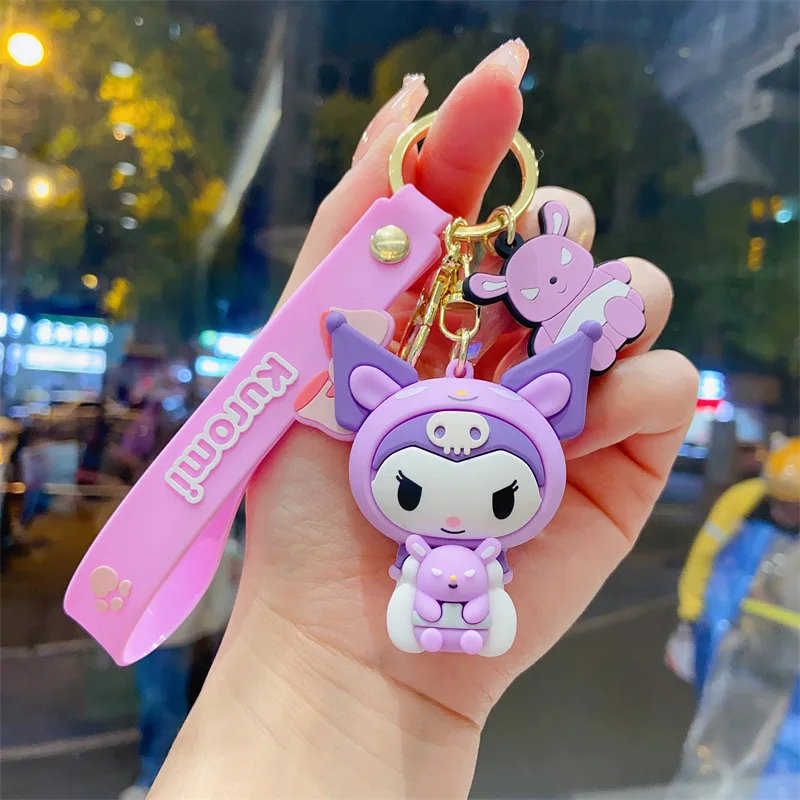 Key Chain Kawaii Sanrio Keychain Girls Anime Pendant