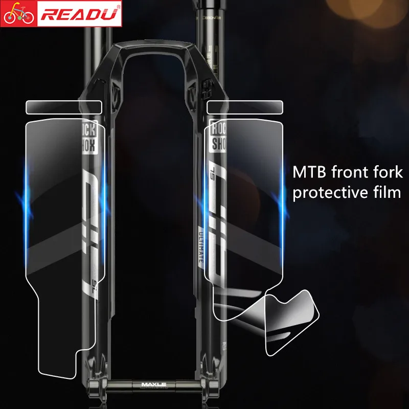 MTB front fork protector Bike Paster Scratch-Resistant Protector