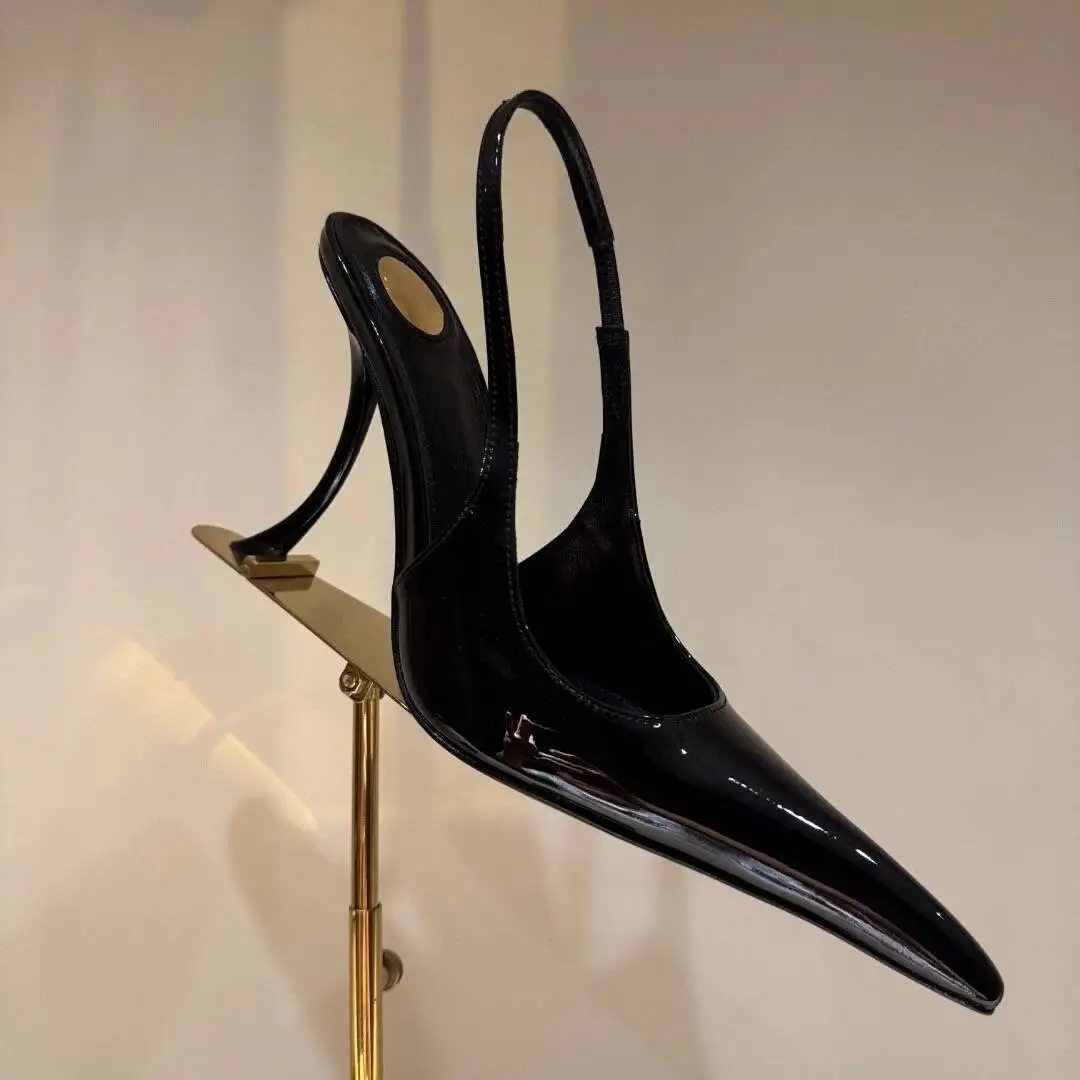 Women's High-Heeled Sandals - Top View