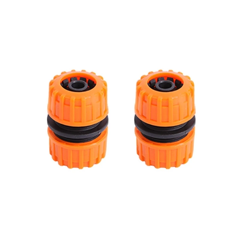 

2Pcs Hose Connector Plastic Garden Hose Fitting Set Hose End Connector