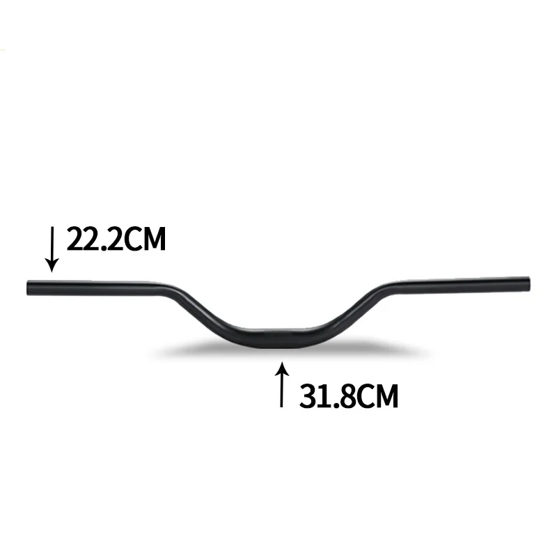 Bicycle handlebars folding bikes aluminum alloy small straight handlebars speed drop horizontal bicycle accessori bicycle accessories,bicycle handlebar