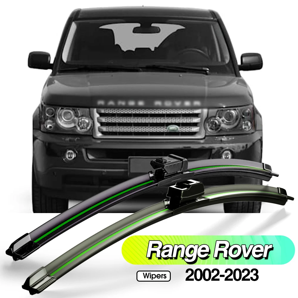 ForLandRoverRangeRover200220232pcsFrontWindshieldWiperBladesWindscreenWindow