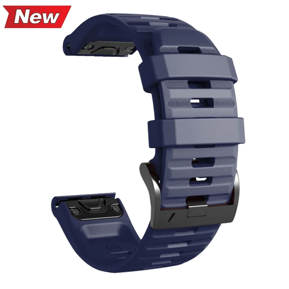 Enhanced Silicone Sports Bracelet with QuickFit Technology