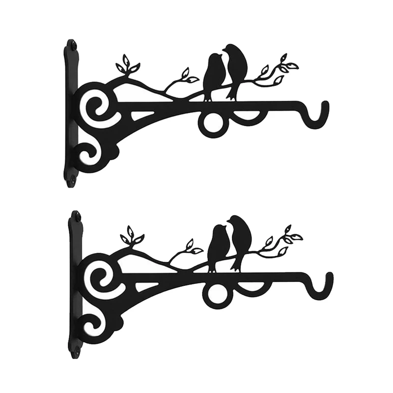 

2 шт., настенные крючки для корзины, с винтами