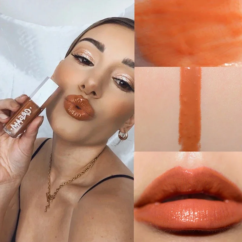 Fenty Beauty 9-кольоровий барвистий блиск для губ Водостійка рідка помада Nude Pink Lips Tint Макіяж Lip Glaze Косметика Red Lip Stain