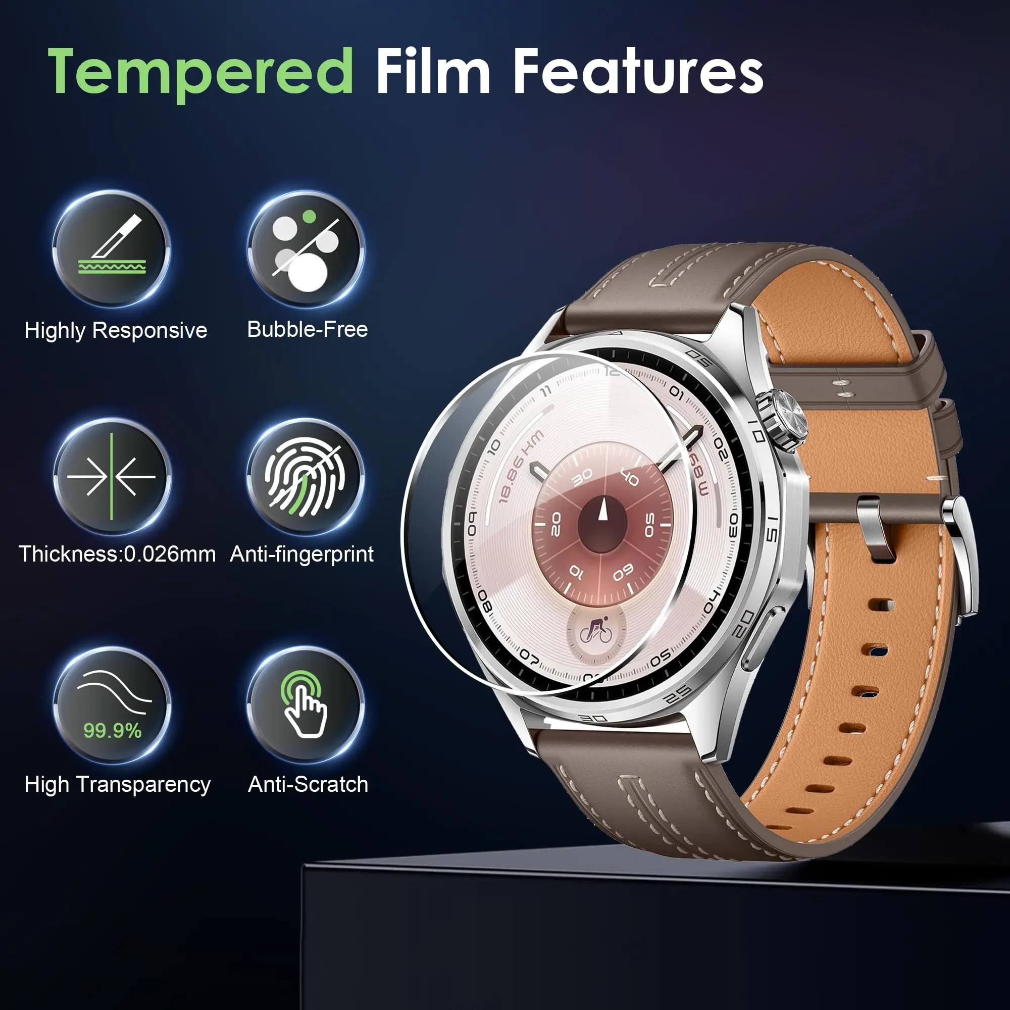 Premium Tempered Glass Screen Protector Film