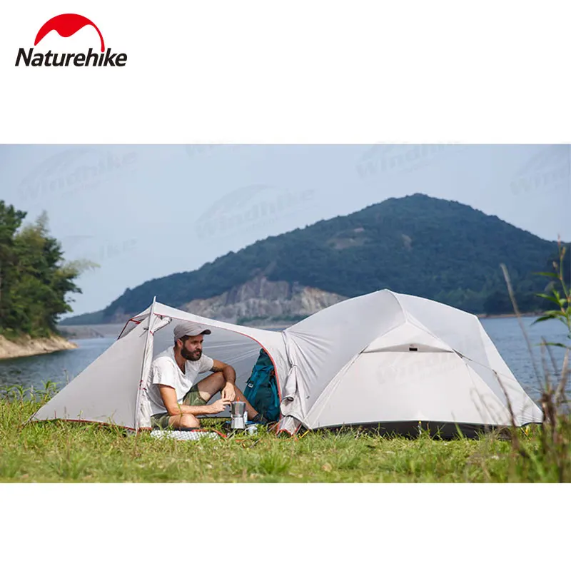 Naturehike-Mongar 2人用テント,15d,20dナイロン,プロ,防水,キャンプ