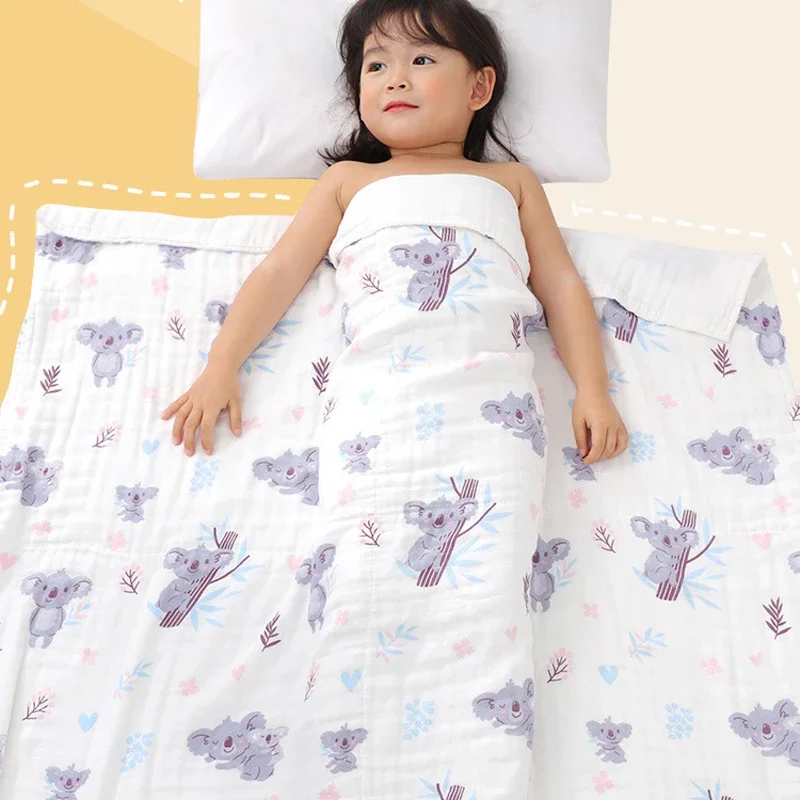 6Layers Baby Swaddle Gauze Washcloth Cotton Baby Bath Towel Boys Girls Towel Blanket for Newborn Bathrobe Swaddle Blanket cotton muslin blanket,cotton blanket,swaddle blanket,bathrobe bath towel,cotton swaddle,cotton gauze blanket