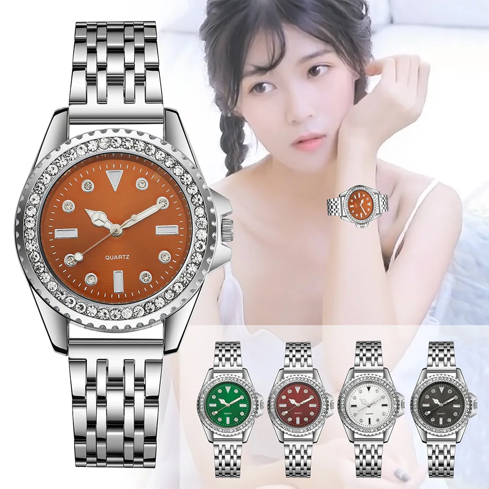 

relógio feminino Fashion Women Watch Stainless Steel Luxury Ladies Quartz Watches watch for women ladies watch zegarek damski