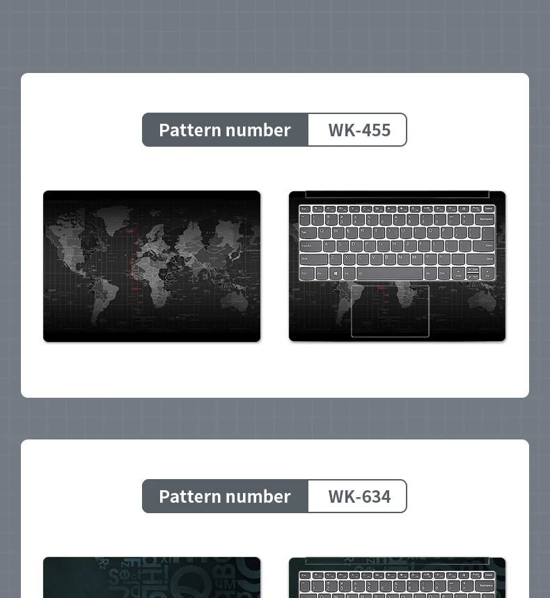 Case para Macbook, Lenovo, HP, Acer Decal,