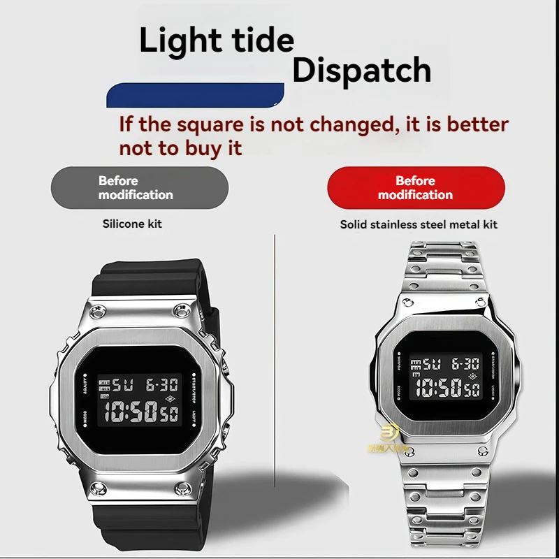 Metal Bezel Stainless Steel Watchband