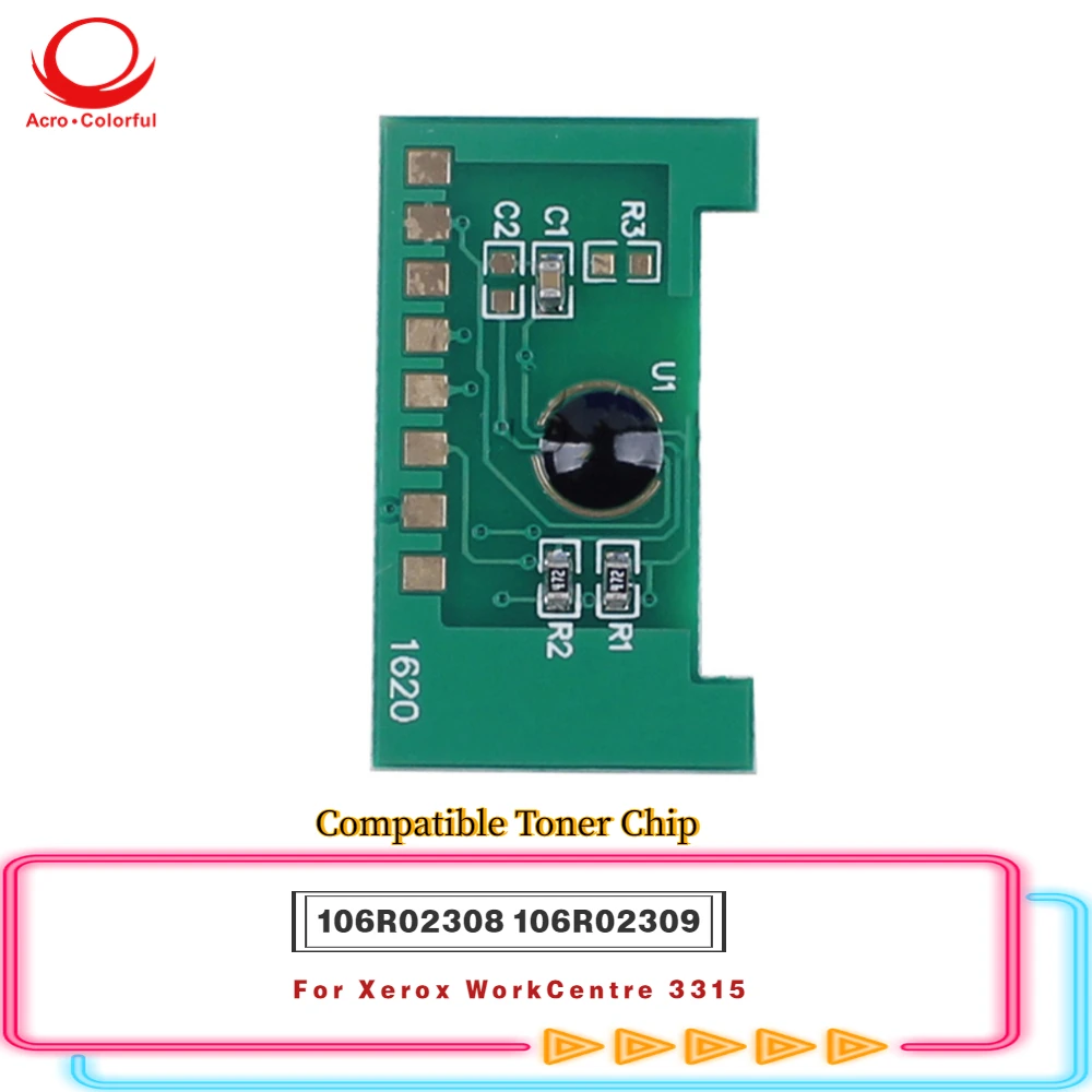 

2.3K 106R02308 Toner Chip Compatible For Xerox WorkCentre 3315 Laser Printer