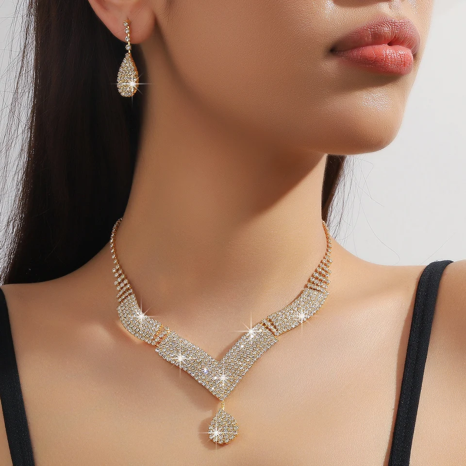 ネックレス、ピアスセット（18K） JEENAR 18Kゴールド ネックレス