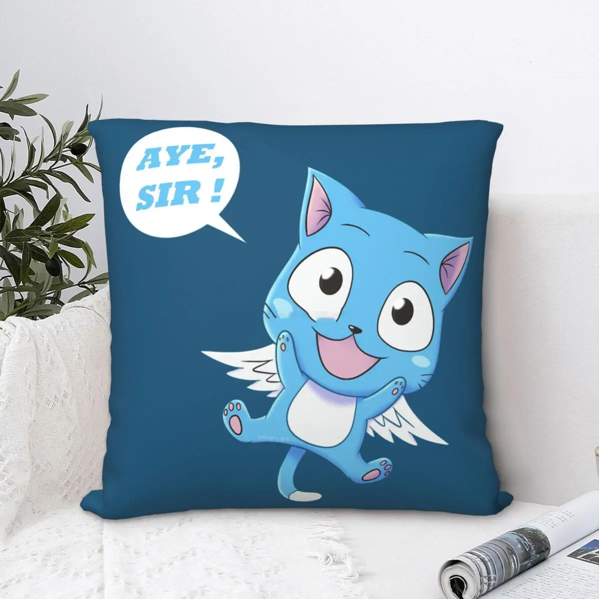 Fairy Tail Cat Happy Crochet Pattern - Etsy, image size:1200x1200