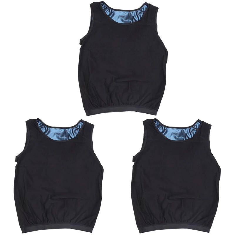 

New-3X Sauna Vest Premium Workout Tank Top Polymer For Slimming Weight Loss Fitness Men's S/M