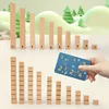 Children's Wooden Number Stick Cognitive Matching Addition Subtraction Operation Montessori Logical Thinking Training Math Toys 3