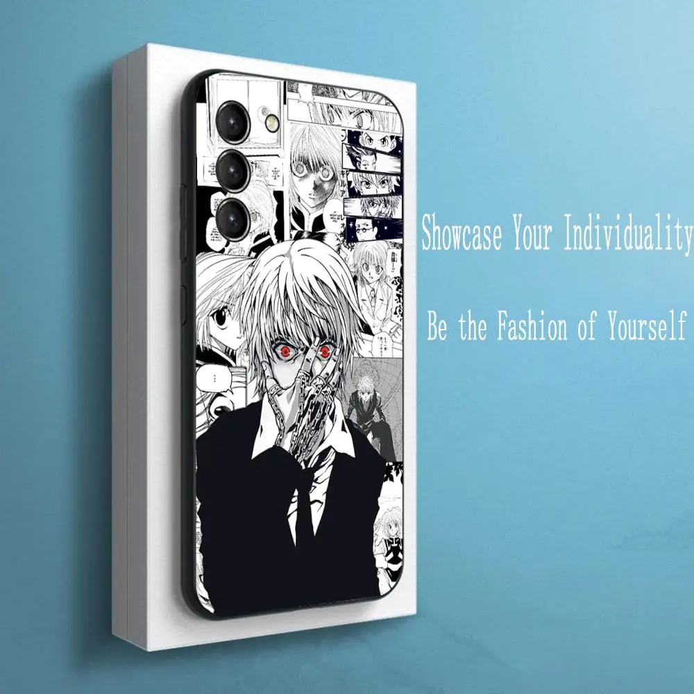 Vibrant Anime Art Black Phone Case - Hunters X Edition