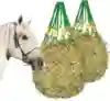 2 PCS Slow Feed Hay Net for Horse 2" Holes Hay Nets Strong Load-Bearing Hay Bag Hanging for Horse Stable Trailer 2