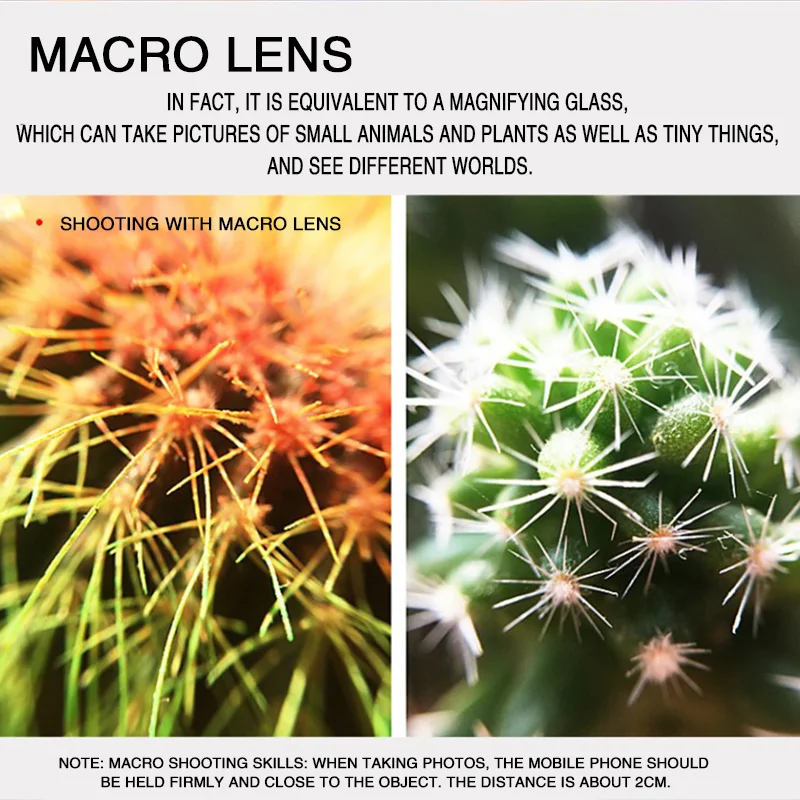 3-in-1 Wide Angle Macro Fisheye Phone Lens Kit 0.67X Wide Angle Zoom Fish Eye Macro Lenses with Fixation Clip for iPhone Samsung