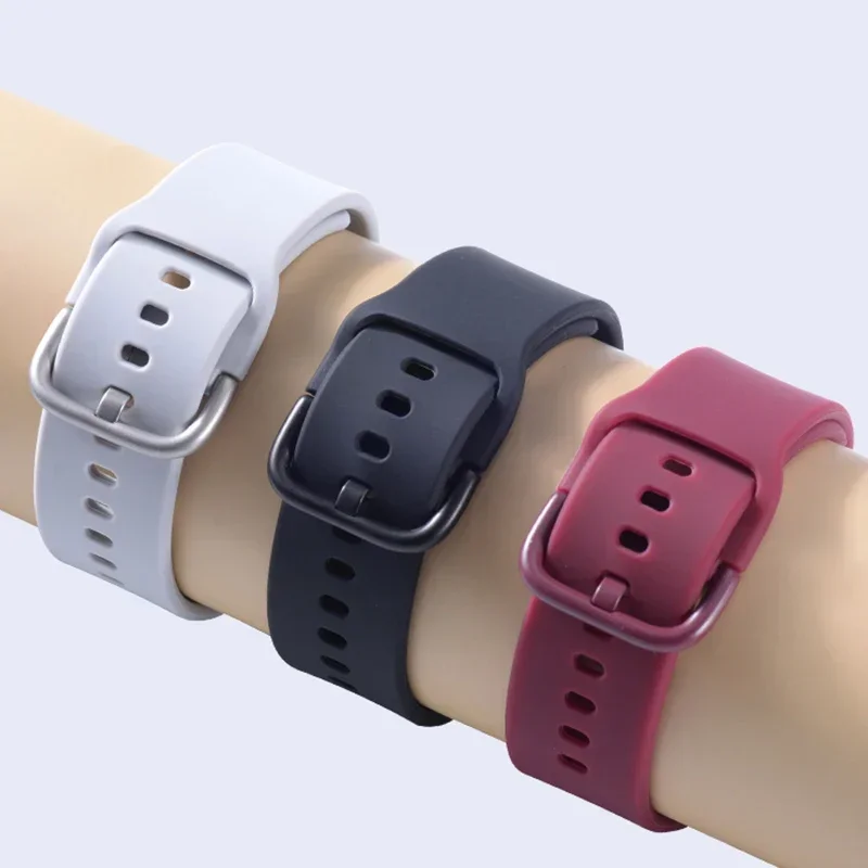 Ultra Soft 22mm Silicone Watch Strap - Premium Comfort and Style Bracelet