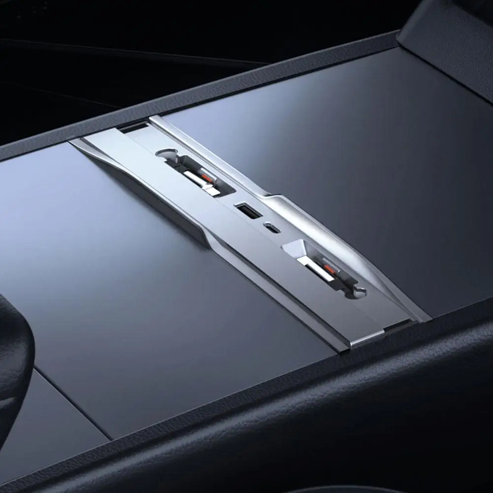

Usb C-хаб для Tesla Highland 2024, новое быстрое зарядное устройство, расширяющая док-станция, центральное управление, шунт для зарядки usb-хаб M0n5