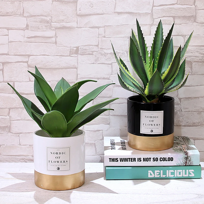 

Искусственное растение в скандинавском стиле, украшение для домашнего стола, украшение для спальни в горшке, креативное украшение для гостиной