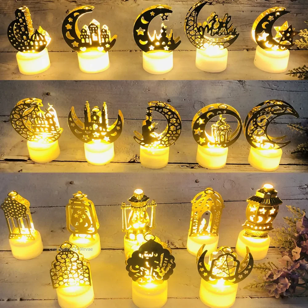 Eid Mubarak Moon Star Lights Ramadan Decoration for Home 2025 Islamic Muslim Ramadan Kareem Party Eid Al Adha Gift Party Decor