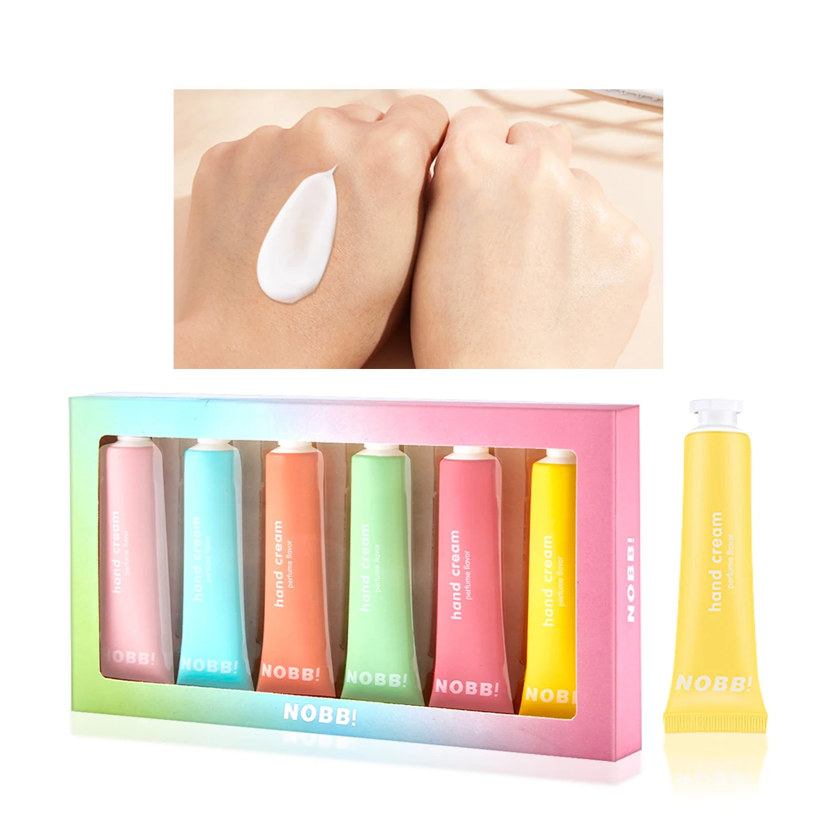 

6Pcs/Set Cute Pet Hand care Hydrating Moisturizing Hand Cream Moisten Hands