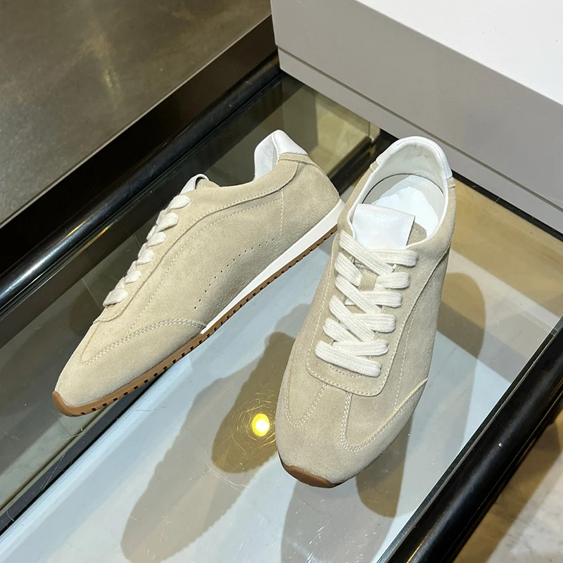 Flat Shoes, Women's Lace Up Casual Sports Shoes, Comfortable And Lightweight To Wear_voghion.com