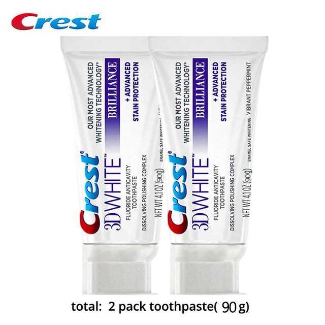 Crest 3D White Toothpaste Anticavity Complex Sensitivity Care Activated Charcoal Advanced Teeth Whitening