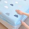 Elastic Fitted Sheet 100% Cotton Bed Cover Cute Print Bedsheet Queen Size Bed Linen Soft Mattress Covers (Pillowcase Need Order) 2
