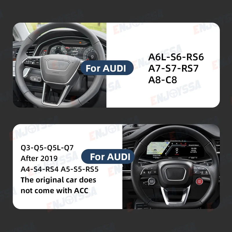 Engine Start Drive Select Button Steering Wheel Retrofit Button R8 Style For Audi A3 S3 A4 S4 A5 S5 A6 S6 A7 A8 Q3 Q5 for VW Car Start Button Car Start Stop Button