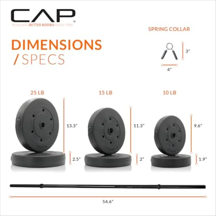 Standard Weight Bench with Weights 5