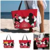 Women Disney Mickey Mouse Minnie Beach Bag Waterproof Tote Bag Pool Bag with Zipper for Gym Grocery Travel 3