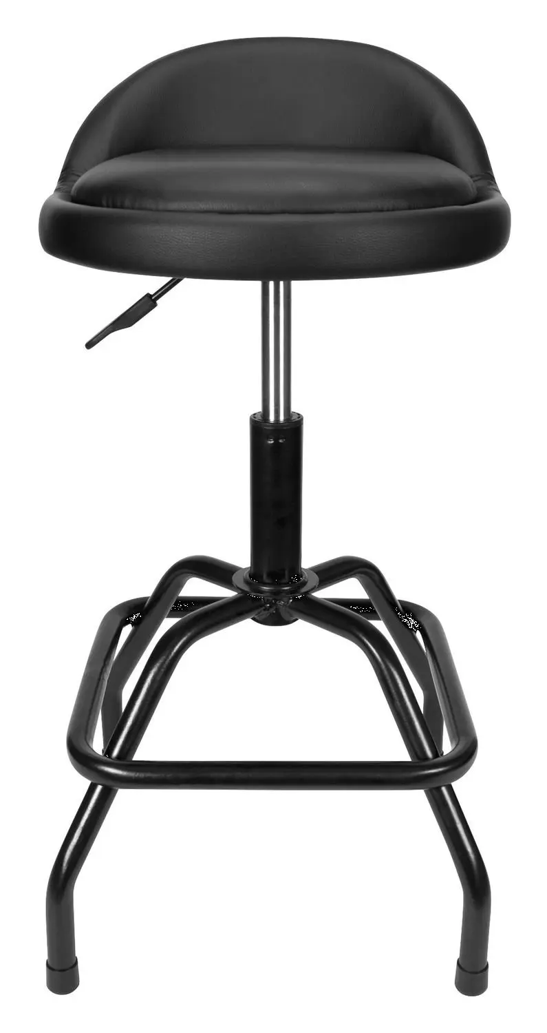 

W85011 Pneumatic Bar Stool with 26"-32" Height & 14" Swivel Seat, 330 lbs Load