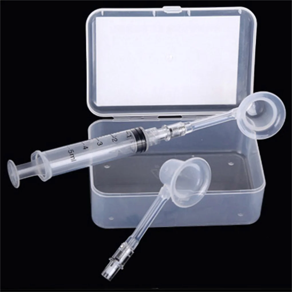 2pcs Soft Silicone Nipple Corrector Nipple Suckers Suction Nipple Aspirator Puller Flat Inverted Retraction Nipple Treatment Red 5