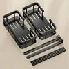 Storage Rack Bathroom  Over The Door Shower Caddy Bathroom Hanging Shelf Double Layer Shower Shelf Bathroom Caddy Organizer 6