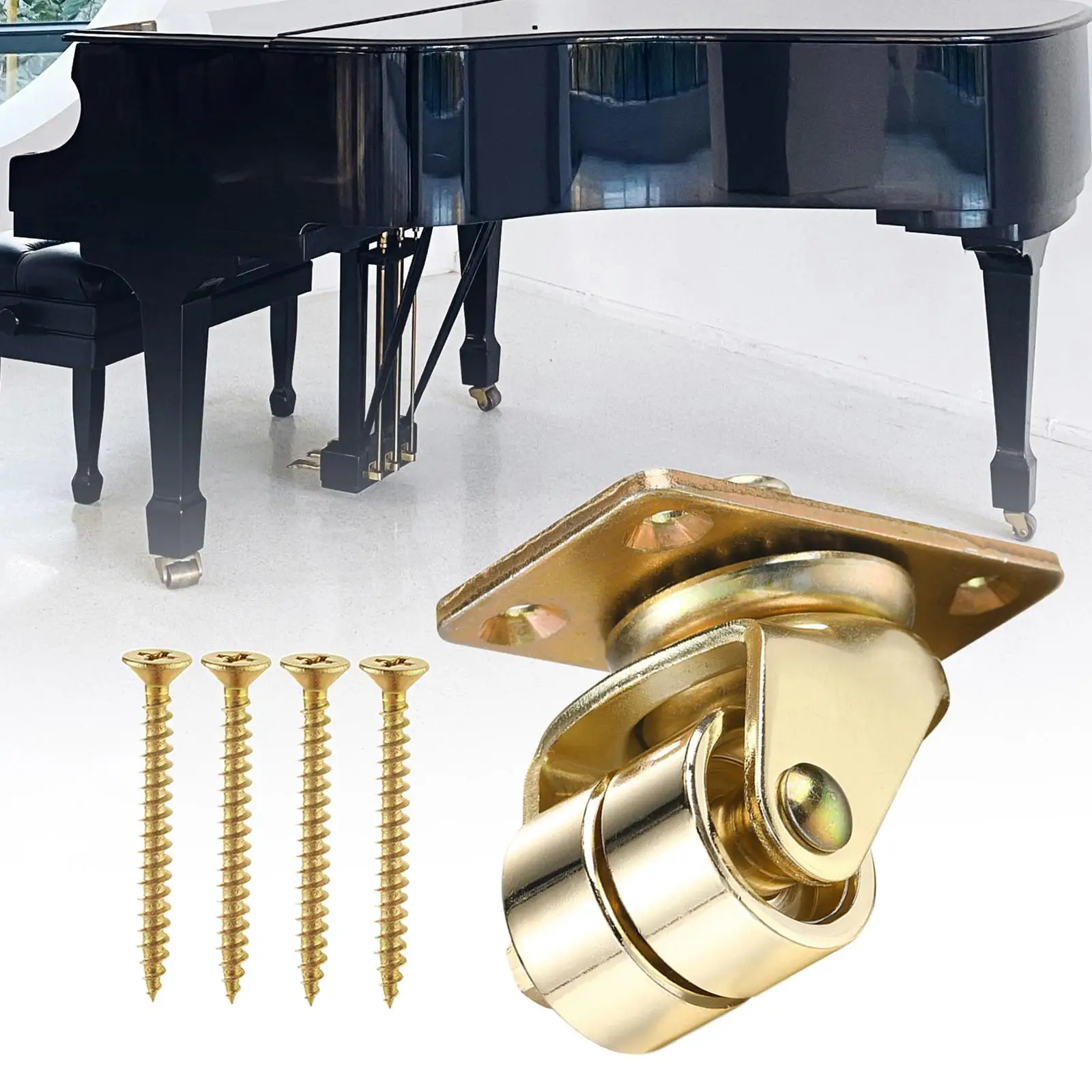 Piano Caster Durable Piano Repair Part Replacement for Piano Sofas Furniture Piano Caster Durable Piano Repair Part Replacement for Piano Sofas Furniture