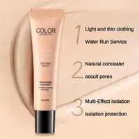 4colors BB Cream Foundation Natural Moisturizing Concealer Whitening Oil-control Makeup Cosmetics CC Cream Make Up Products