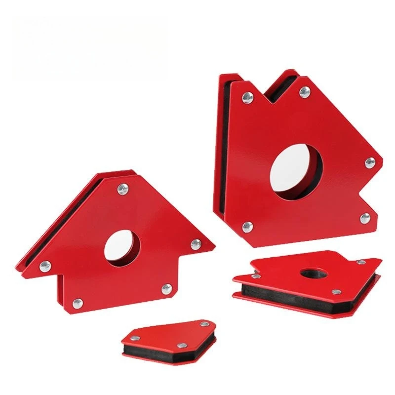 Mini 9LBS Welding Magnetic Holder Strong Magnet 3 Angle Arrow Welder Positioner Multi-angle Power Soldering Locator Tool 1Pcs magnetic welding holders magnetic welding fixer