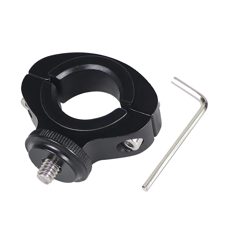 Aluminum Alloy Bike Bicycle Handlebar Mount for GoPro Hero13 10 9 8 7 1/4 Screws