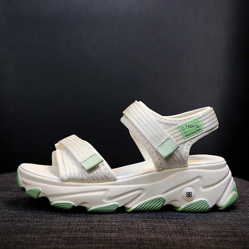 Sandals Women Shoes  New Summer Sports Daddy Fashion Casual Non-Slip Platform non-slip Beach Shoes Sandalias - 5