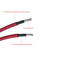 Câble d'extension de panneau solaire 1-10M, 16 10 6 4 2.5 1.5 mm2 6/8/10/12/14/15/16AWG, noir et rouge avec connecteur de fil solaire PV 3