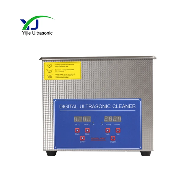 Easy Clean 3L Portable Tabletop Heated Ultrasonic Cleaner Machine for Small Work Pieces Hardware 4