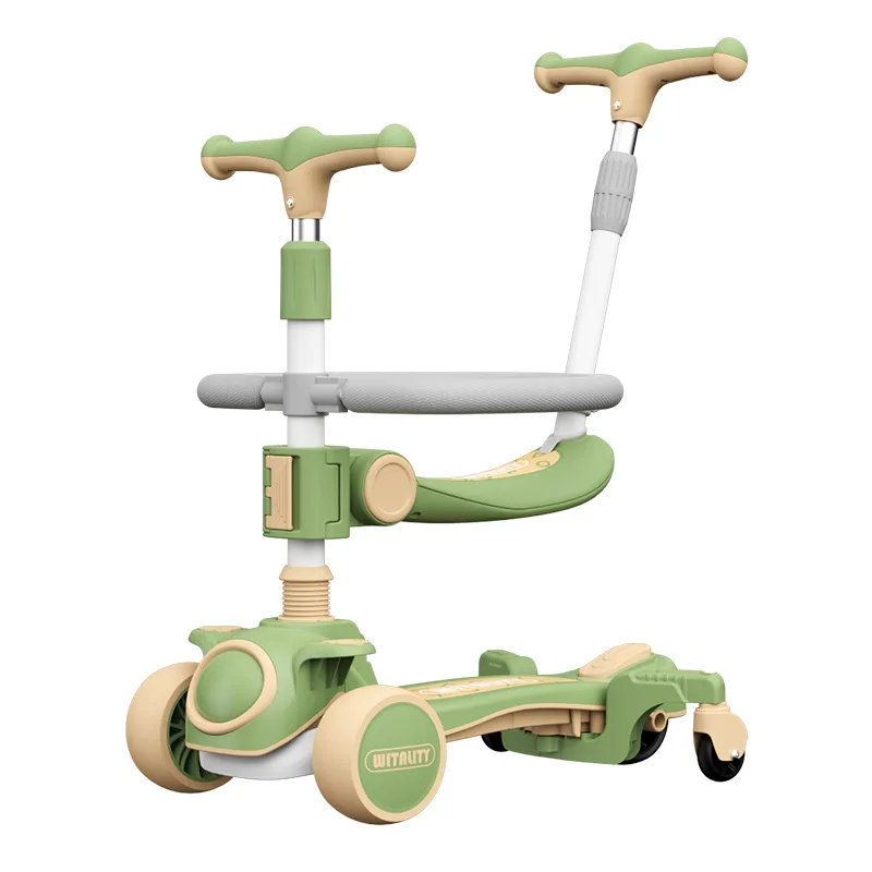 Children's Skateboard New 5-in-1 Baby Multifunctional Skateboard Car 1-3 To 8 Years Old Car