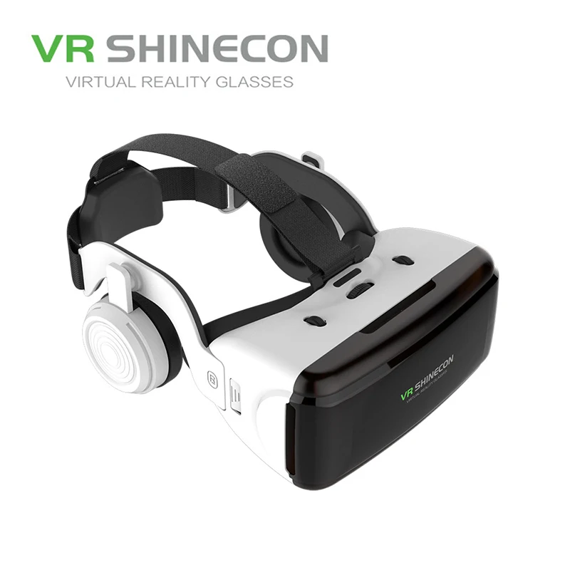 Vr Shinecon Realidade Virtual 3D Occhiali Box Casco Stereo Rimovibile Vr Headset Vr Per Ios Android Vr Occhiali Smartphone Brille