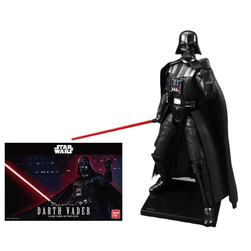 Bandai Genuine Star Wars Anime Figure Darth Vader 1/12 Action Figures Model Collection Toy