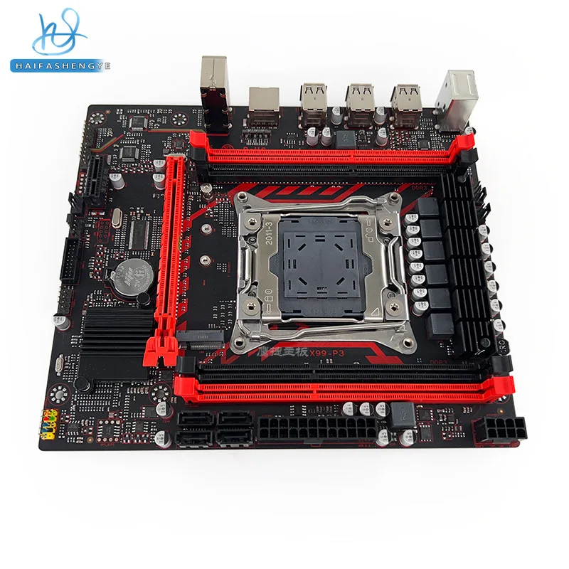 X99-P3 2011-3 메인 보드 ECC 서버 DDR3 X99 2678V3 2673v3