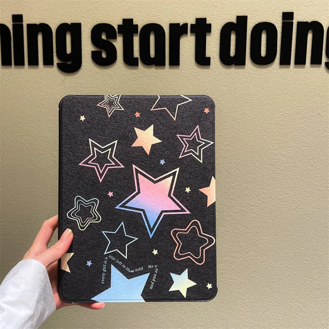 Cute Stars Tablet Protector Case For Apple iPad 10 7 8 9 Pro 5 4 1  Generation 12.9 inch 11 10.9 9.7“ Air3 10.5 Air 5 4 Cover - AliExpress
